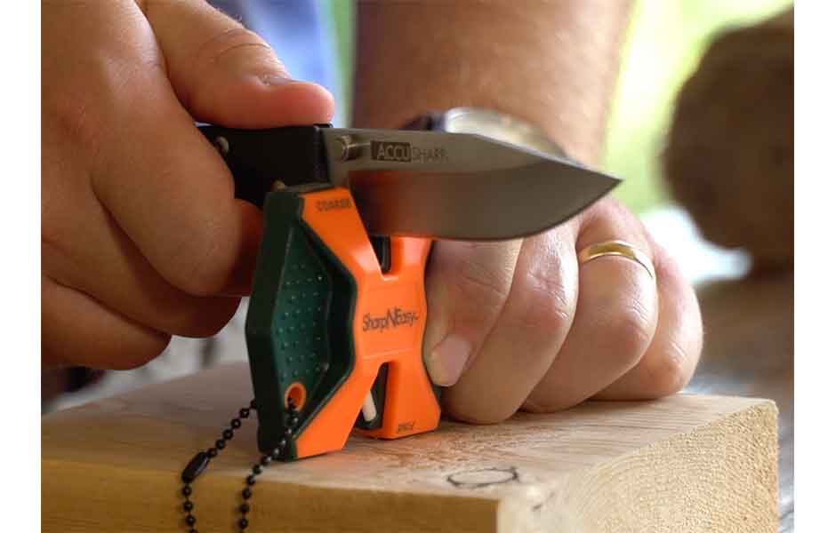 AccuSharp Knife sharpener, Orange