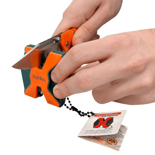 AccuSharp Folding Knife/Sharpener Set