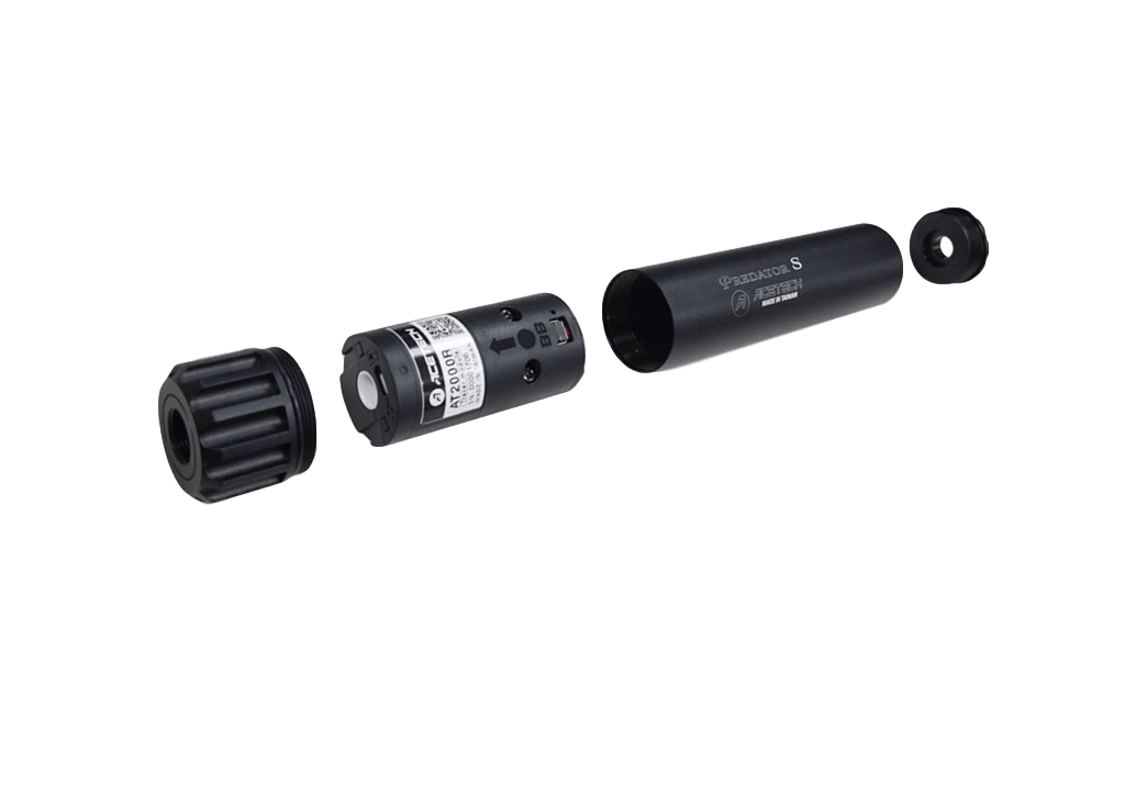 AceTech Predator S Tracer, Black, 14mm CCW