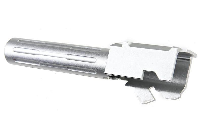 Airsoft Surgeon 9INE outer barrel Umarex G19, Silver