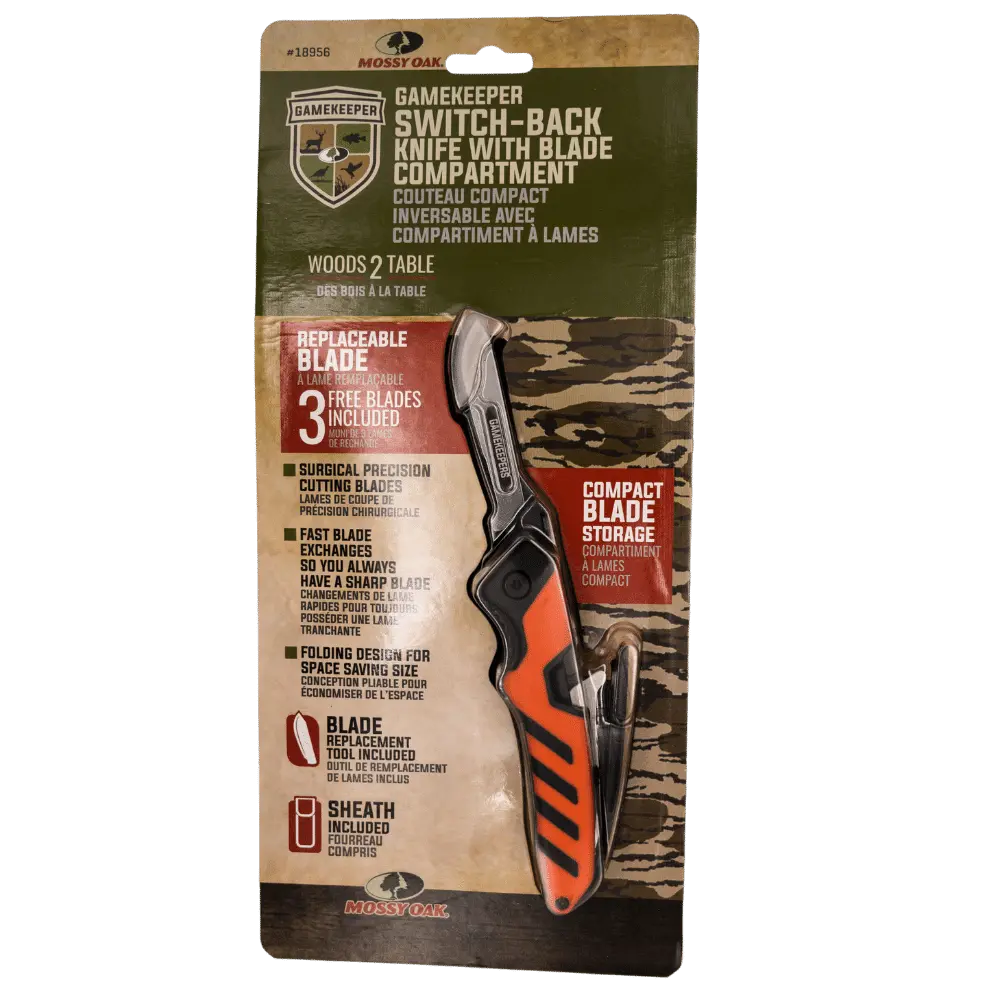 Allen Gamekeeper Switch-Back Foldekniv Sort/Orange Allen Company