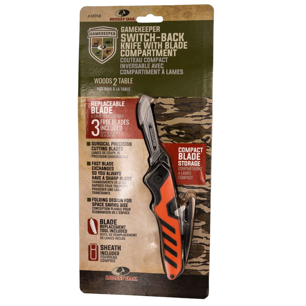 Allen Gamekeeper Switch-Back Folding Knife Black/Orange