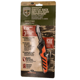 Allen Gamekeeper Switch-Back Folding Knife Black/Orange