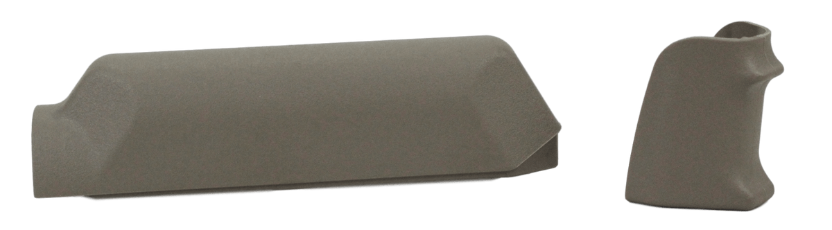 Amoeba knitting grip & cheek rest TAN