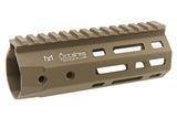 ARES Octarms 145mm Tactical M-LOK Handguard, Dark Earth