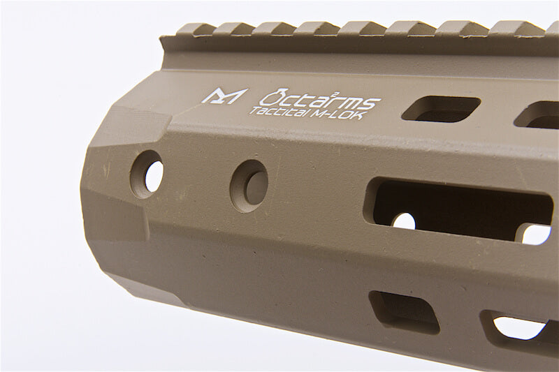 ARES Octarms 145mm Tactical M-LOK Handguard, Dark Earth