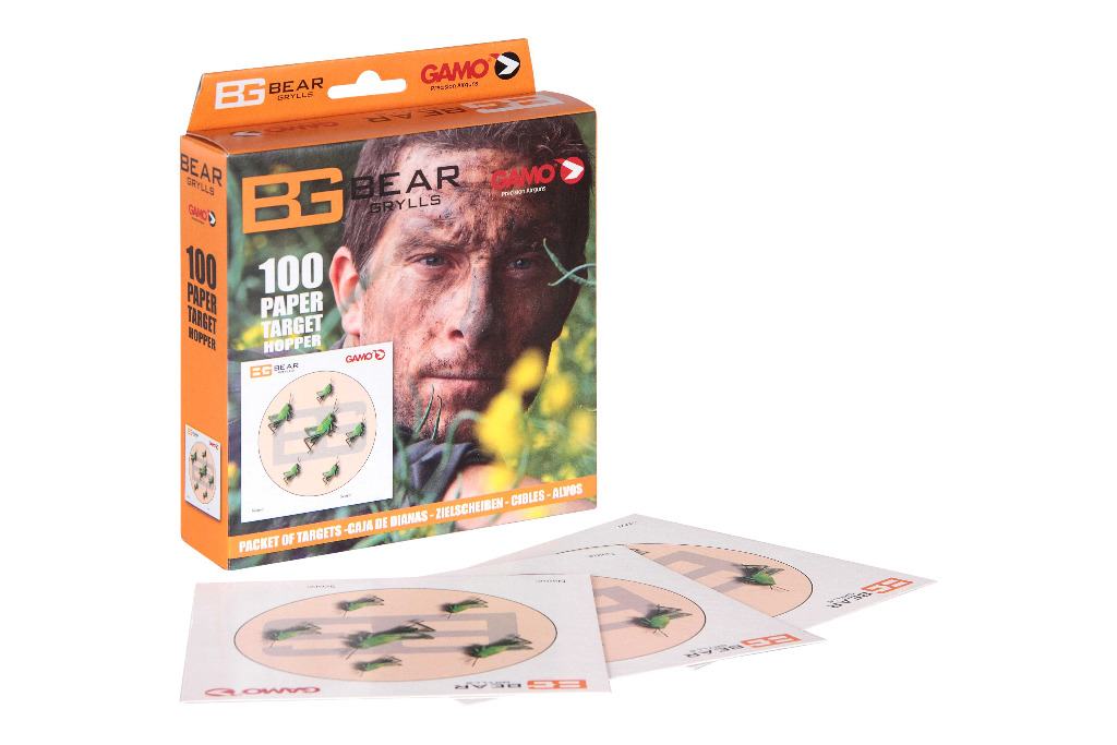 Gamo Bear Grylls shootingtargets, Grasshoppers