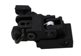 Rear sight, flip up