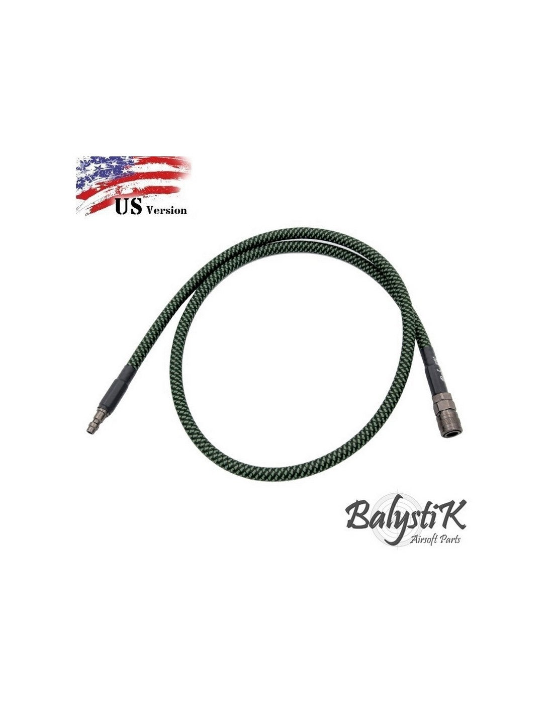 Balystik HPA Slange, US, Sort/OD