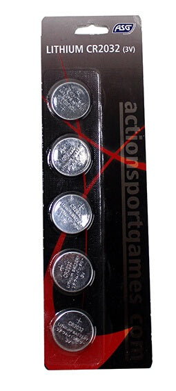 Batteripakke, CR2032, 5 stk Action Sport Games