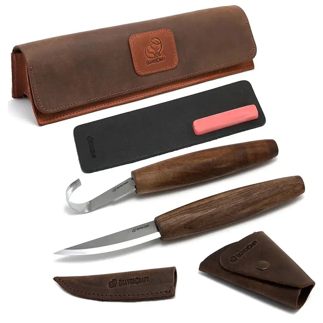 Beavercraft Spoon and Cutting Set, Deluxe