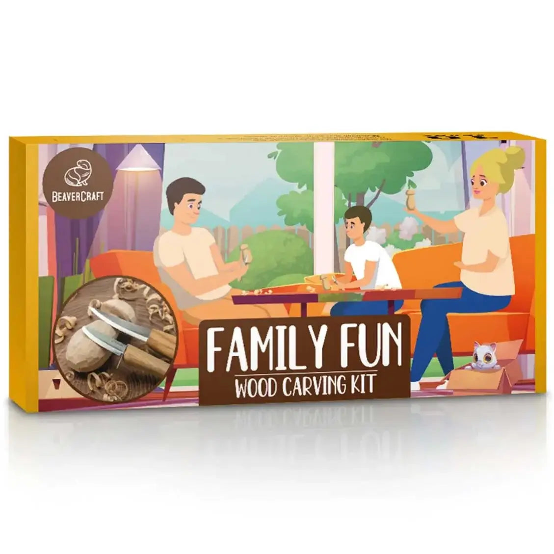 BeaverCraft Cutting Set, Family Set
