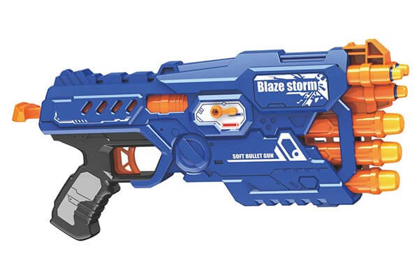 Blaze Storm MEGA blaster (2 different shots)