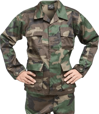 Miltec Woodland Camo Kids Shirt