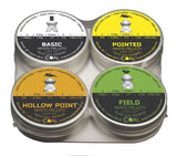 COAL Sample pack with 4 different shots, 4.5 mm (.177)