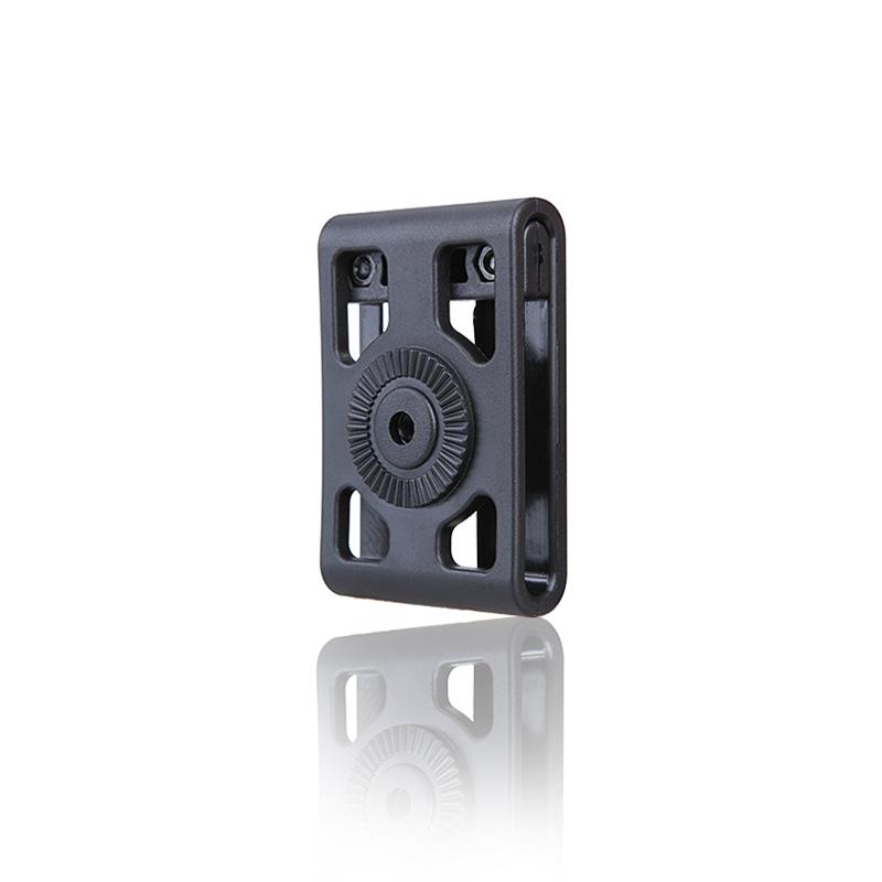 Belt loop for plastic sleeves, Black