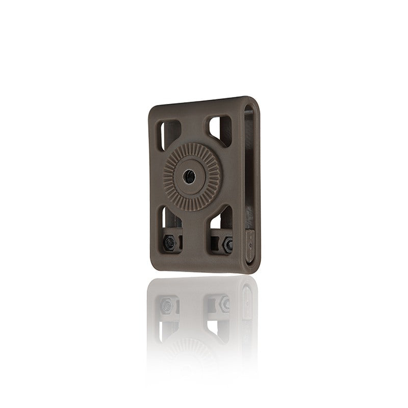 Belt loop for plastic sleeves, TAN