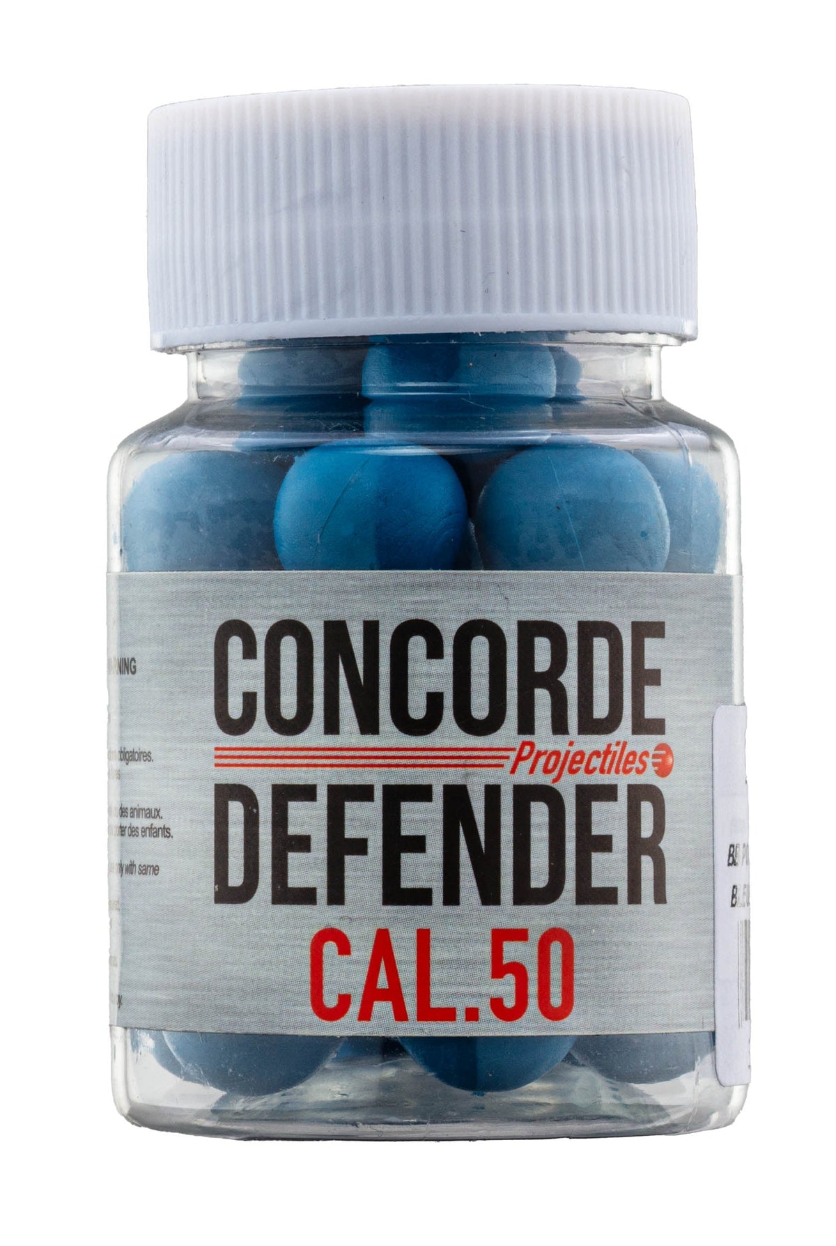 Concorde Defender .50 Blå skud, 30 stk Concorde Defender