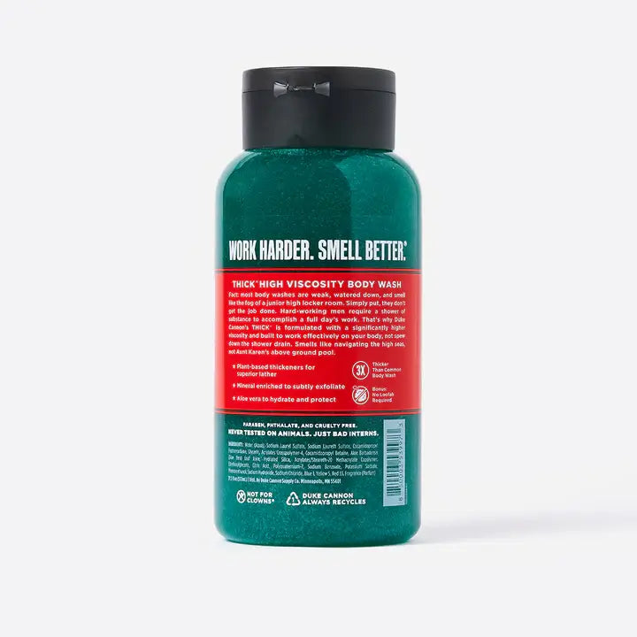 DC THICK Body Wash, Naval Diplomacy