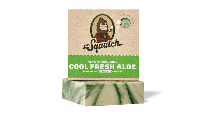 Dr. Squatch Cool Fresh Aloe, Sæbeblok
