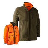 Deerhunter GAMEKEEPER bonded fleecejakke - vendbar, Orange