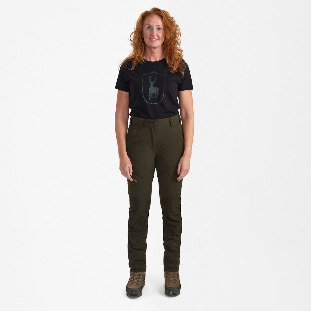 Deerhunter Lady NORTHWARD bukser, Bark Green