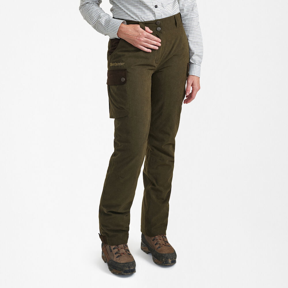 Deerhunter Lady EAGLE bukser, Tarmac Green