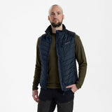 Deerhunter MOOR vatteret vest med strik, Dark Blue