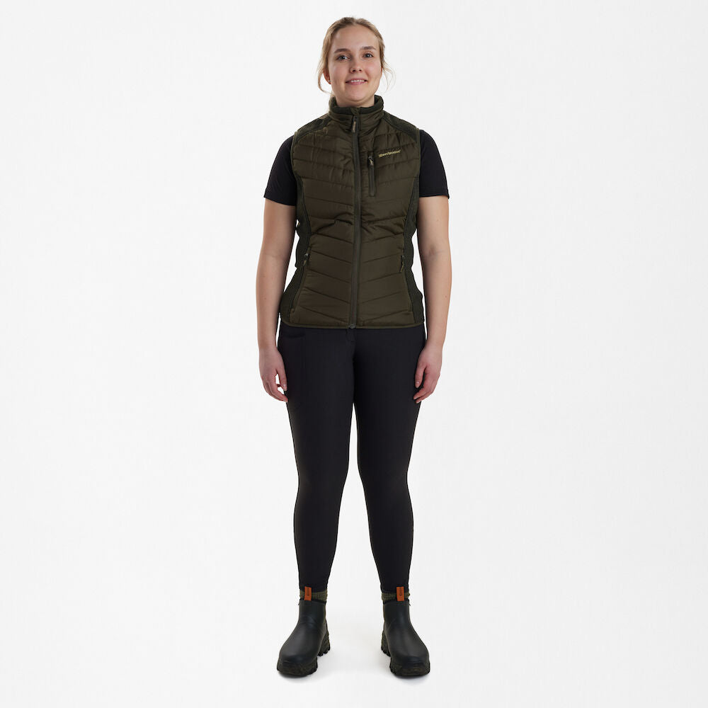 Deerhunter Lady CAROLINE vatteret vest, Timber
