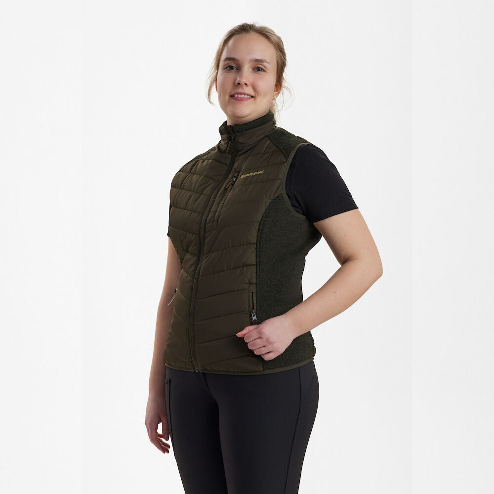 Deerhunter Lady CAROLINE vatteret vest, Timber