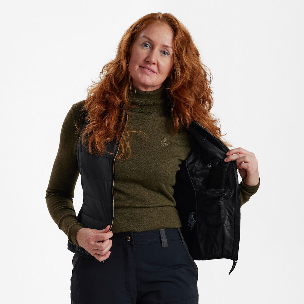 Deerhunter Lady HEAT indervest, Black