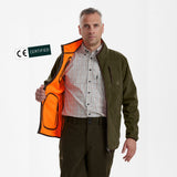 Deerhunter GAMEKEEPER bonded fleecejakke - vendbar, Orange