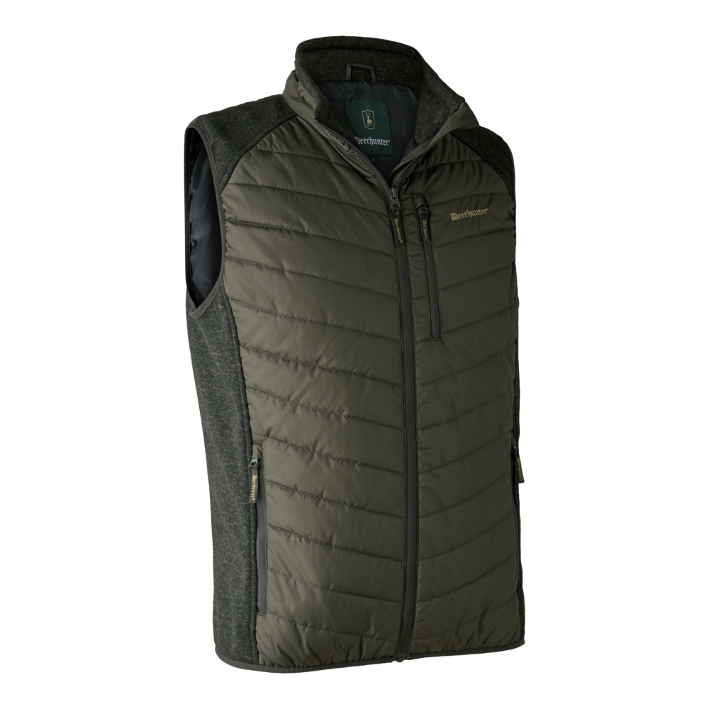 Deerhunter MOOR vatteret vest med strik, Timber
