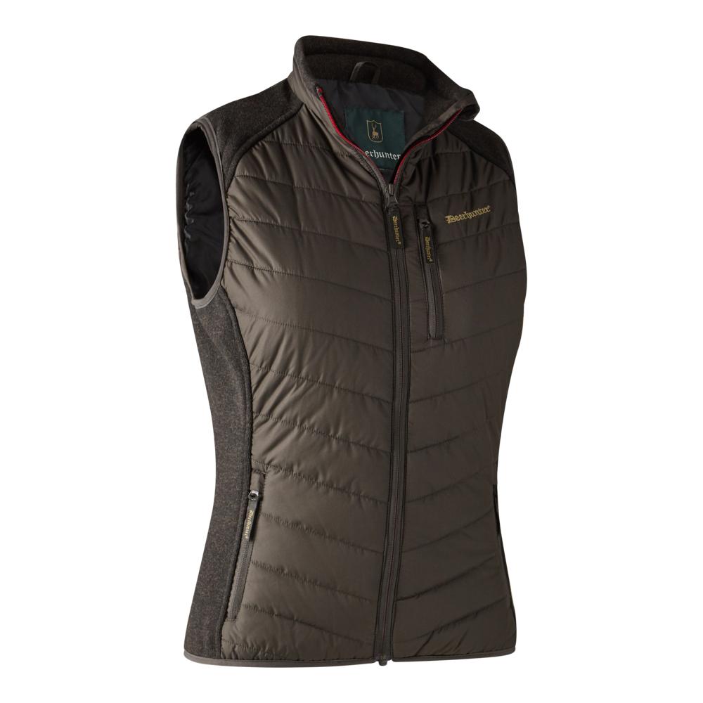 Deerhunter Lady CAROLINE vatteret vest, Brown Leaf