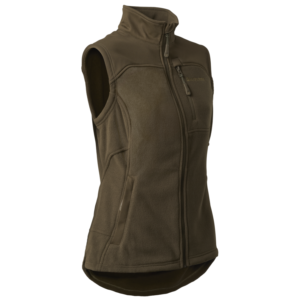 Deerhunter Lady MUFLON PRO fleecevest, Art Green