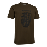 Deerhunter WESTON T-shirt, Fallen Leaf