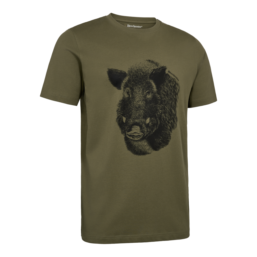 Deerhunter JAXON T-shirt, Glen Green