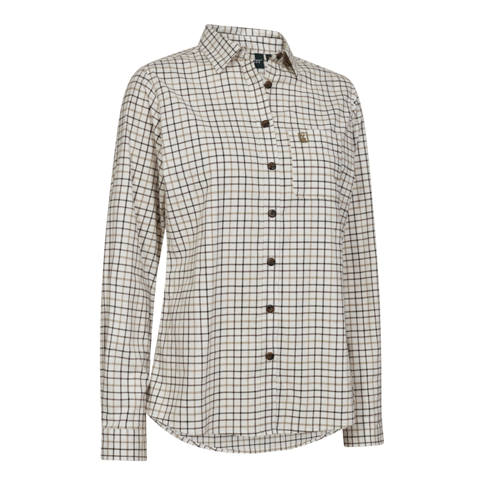 Deerhunter Lady GRACE skjorte, Beige Check