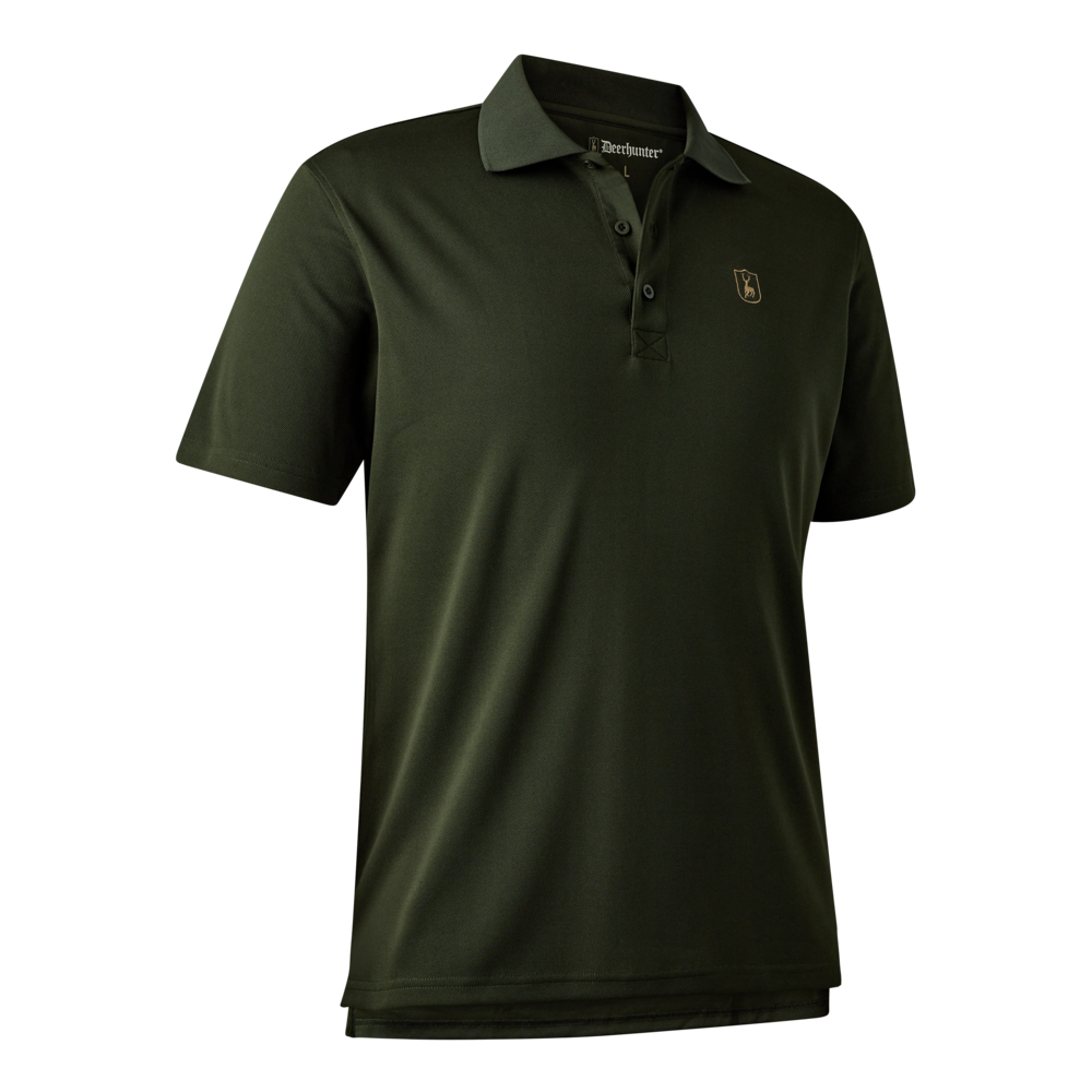 Deerhunter CLIMATE polo med 37.5® Technology, Forest Ember