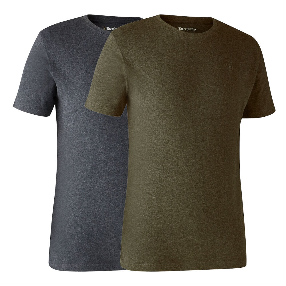 Deerhunter Basic T-Shirt, 2 pack