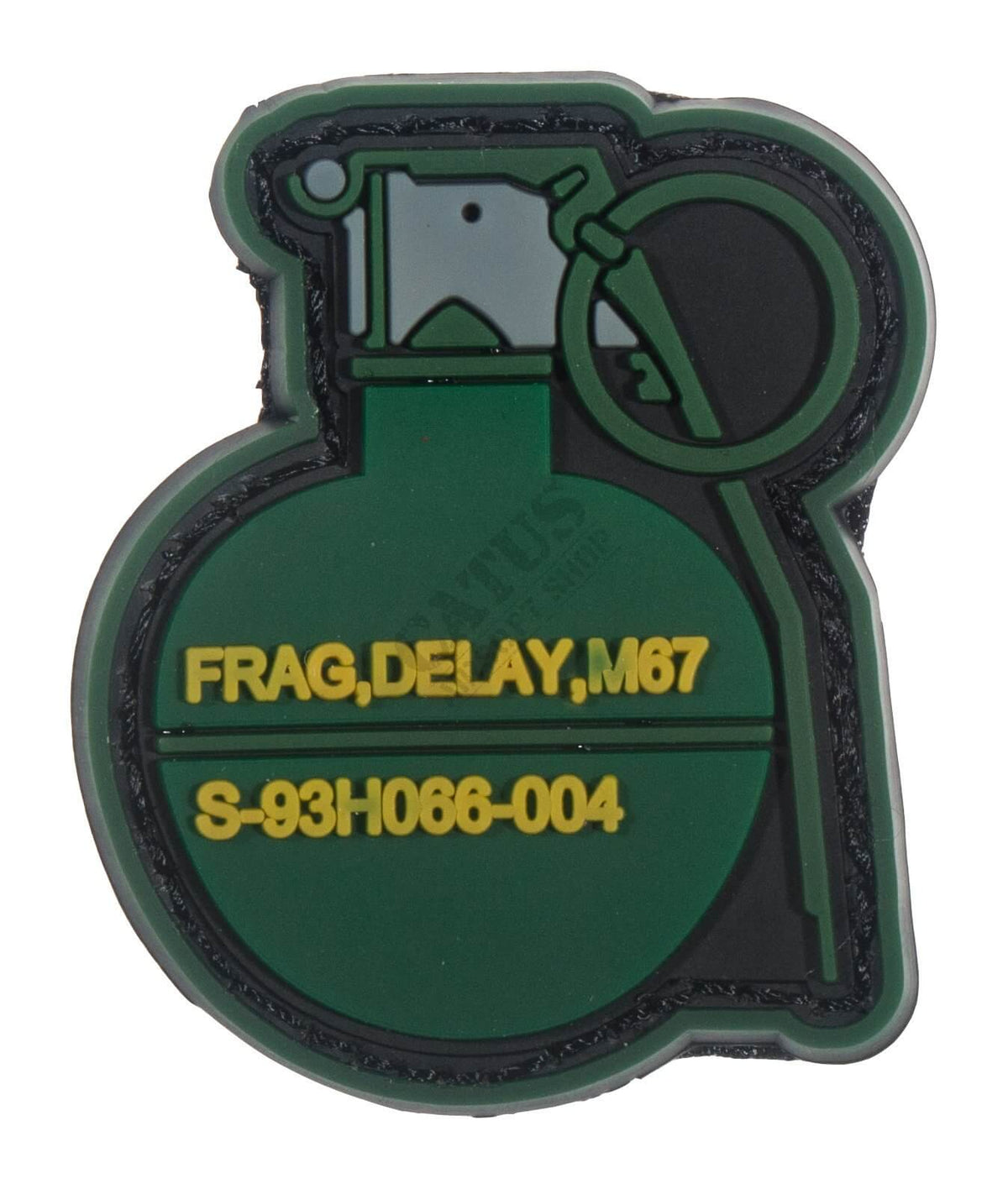 DA Frag Grenade Patch, Glow in the Dark