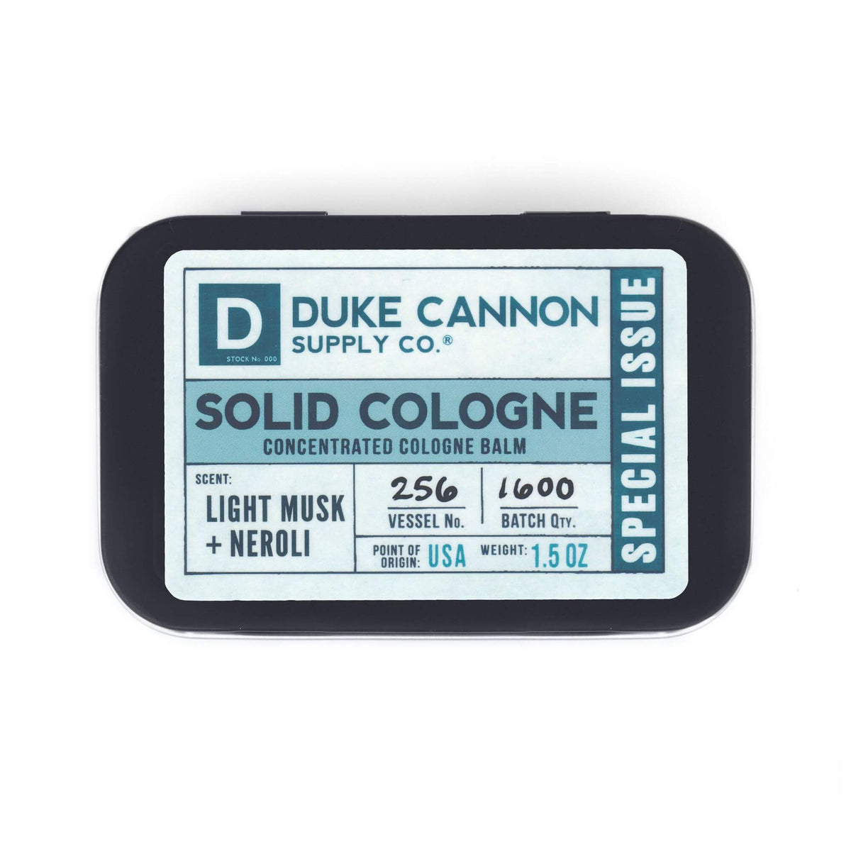 Duke Cannon Solid Perfume, Light Musk