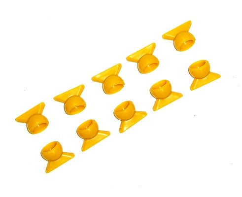 Dowels for water landmine, 10 pcs. Yellow