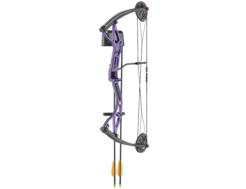 Buster Compound Bow, junior, Purple