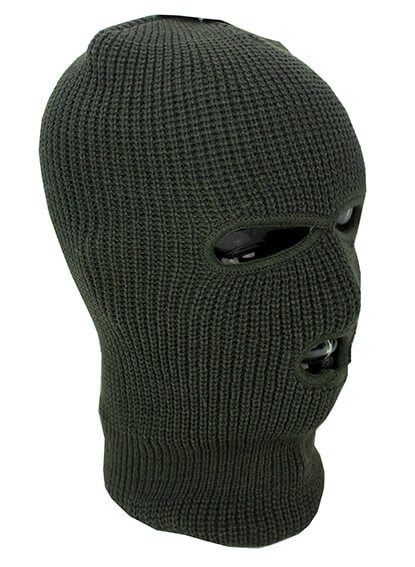 Balaclava, 3-hole, Coarse, Green