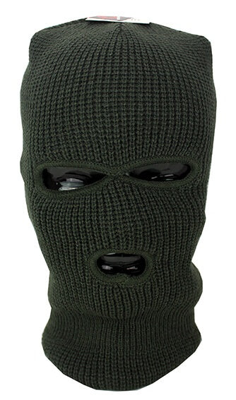 Balaclava, 3-hole, Coarse, Green