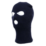 Balaclava, 3-hole, Coarse, Dark blue
