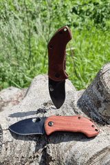 Fenris Arms .22 Folding Knife, Wood