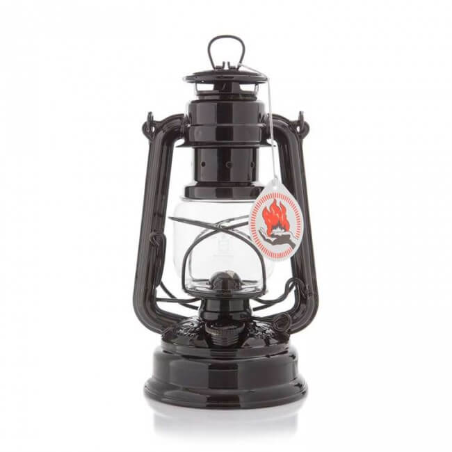 Feuerhand Hurricane Lantern, Jet Black