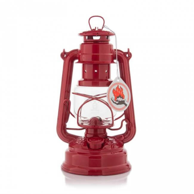 Feuerhand Hurricane Lantern, Red
